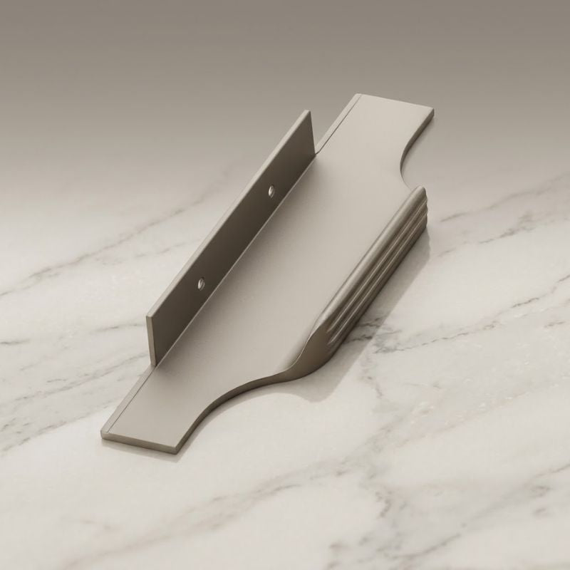 Elara Champagne Nickel Cabinet Pull - 160mm Profile Handle